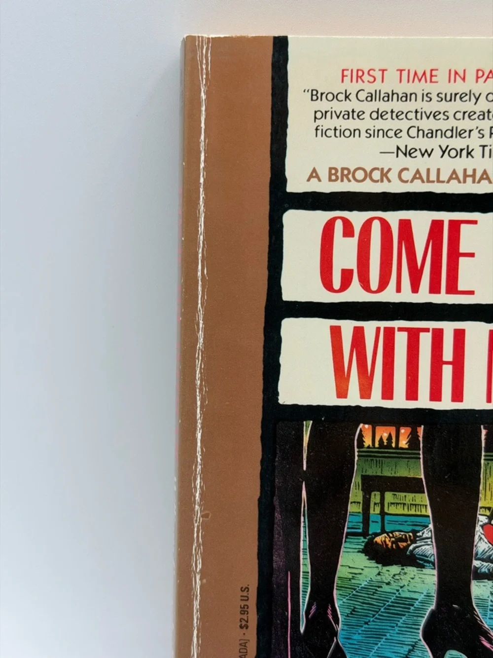 Come Die With Me by William Campbell Gault 1987 Charter Mystery Paperback Book